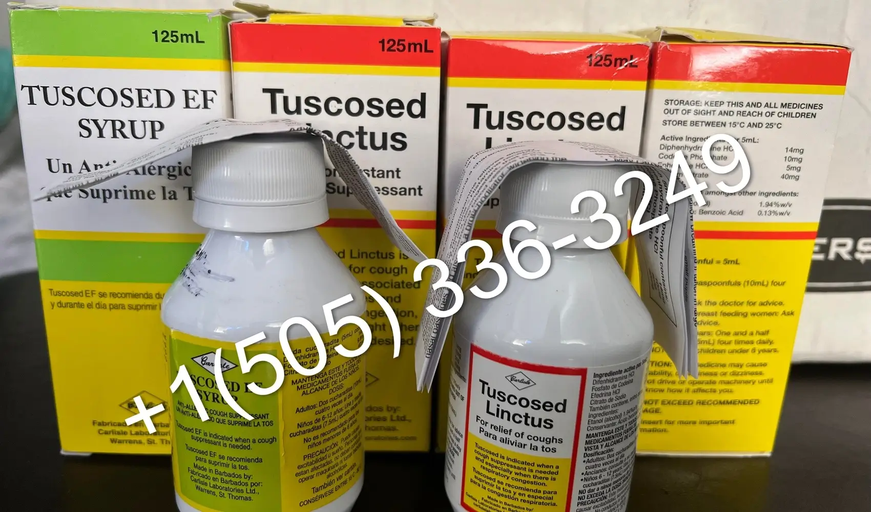 Tuscosed linctus syrup 125ml